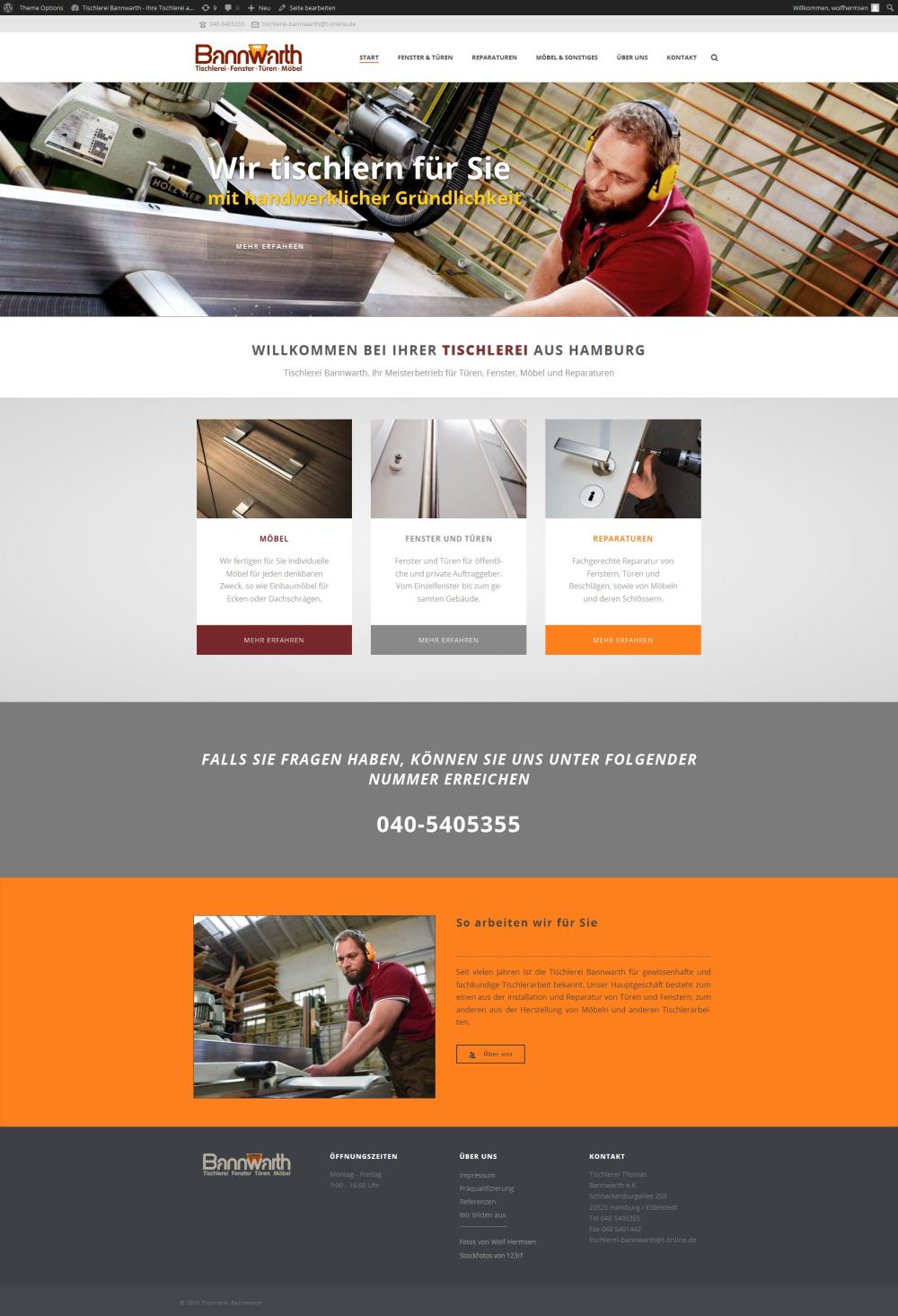 Webseite Handwerk Webseite Handwerk